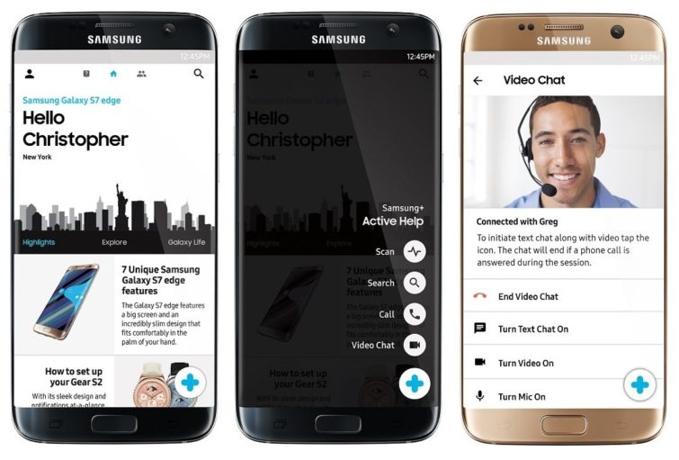 Image 1 : Galaxy S7 : Samsung permet la prise de contrôle du smartphone à distance