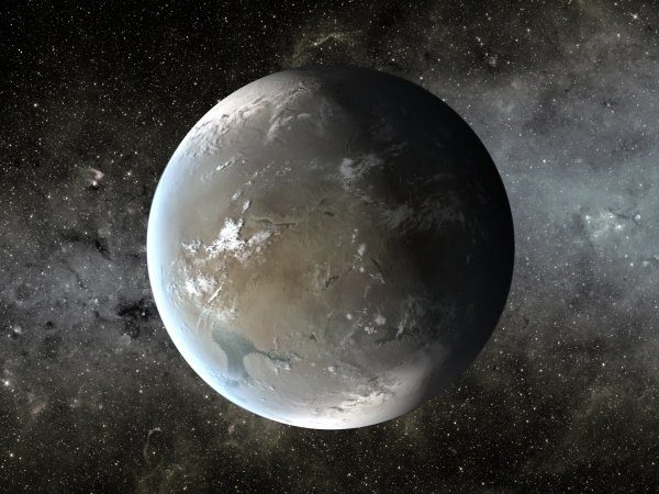 Image 1 : De la vie sur une planète très très lointaine ?