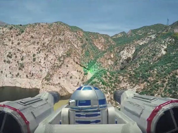 Image 1 : Les courses de Star Wars sont encore plus fun en drones