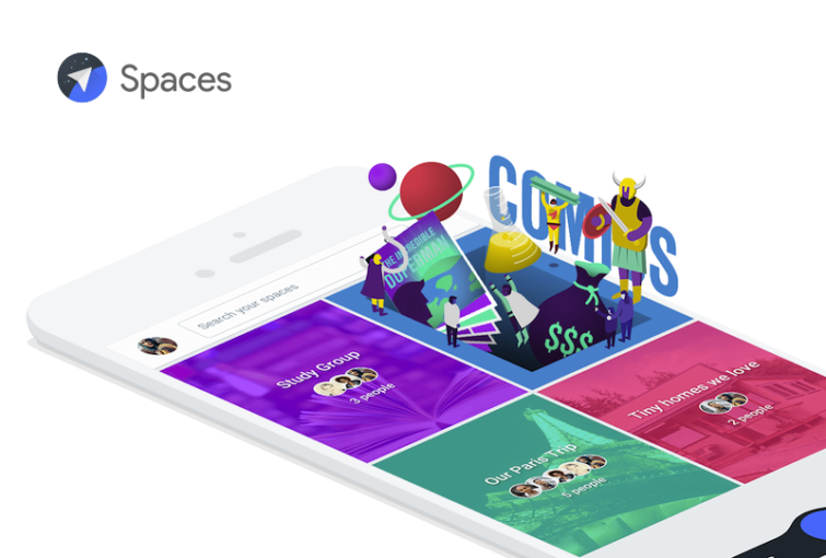 Image 1 : Google Spaces : la nouvelle messagerie pour les petits groupes