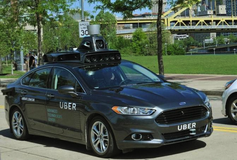 Image 1 : Uber teste sa voiture autonome