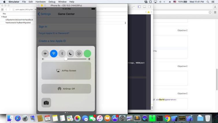 Image 1 : iOS 10 aurait un raccourci pour désactiver le réseau mobile