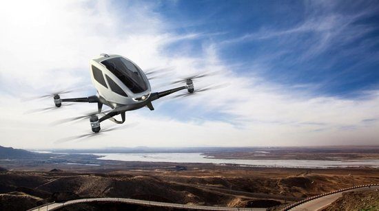 Image 1 : Le drone personnel autorisé à voler dans le Nevada