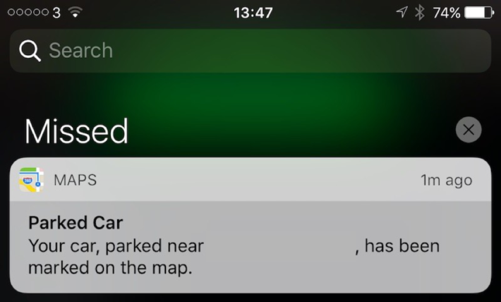 Image 2 : Apple Maps vous aide enfin à retrouver votre voiture