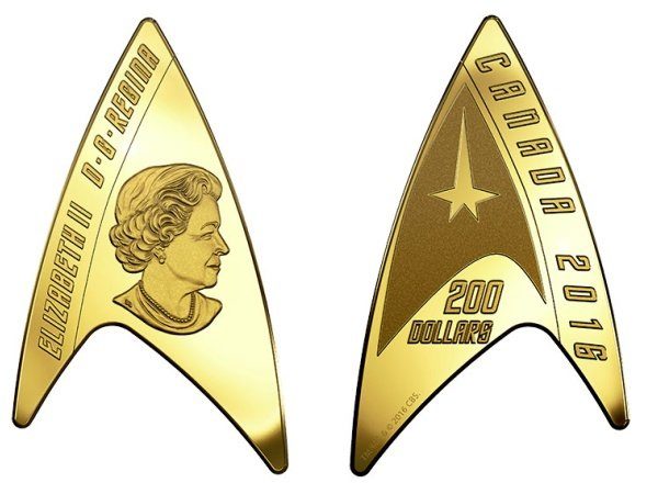 Image 1 : La Canada a sa monnaie Star Trek