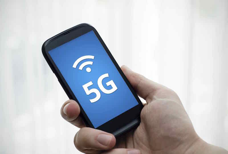 Smartphone avec image 5G