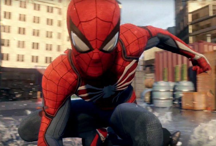 Image 1 : Spider-Man se paie un costume bleu-blanc-rouge sur PS4