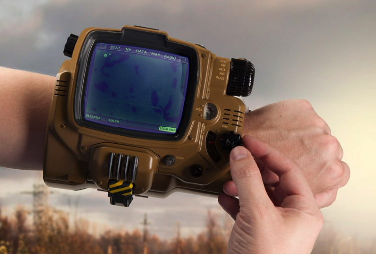 Image 1 : Pip-Boy Bluetooth : la montre connectée de Fallout