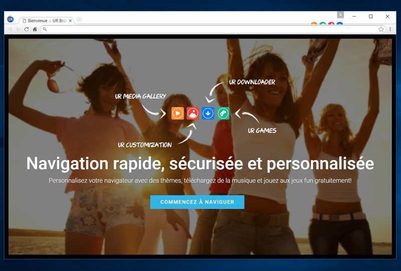 Image à la une de UR Browser : le nouveau navigateur made in France... ou presque