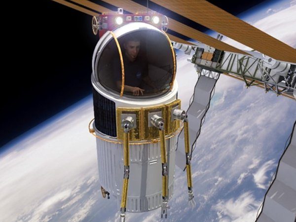Image 1 : Un vaisseau spatial monoplace pour aller tout seul dans l'espace ?