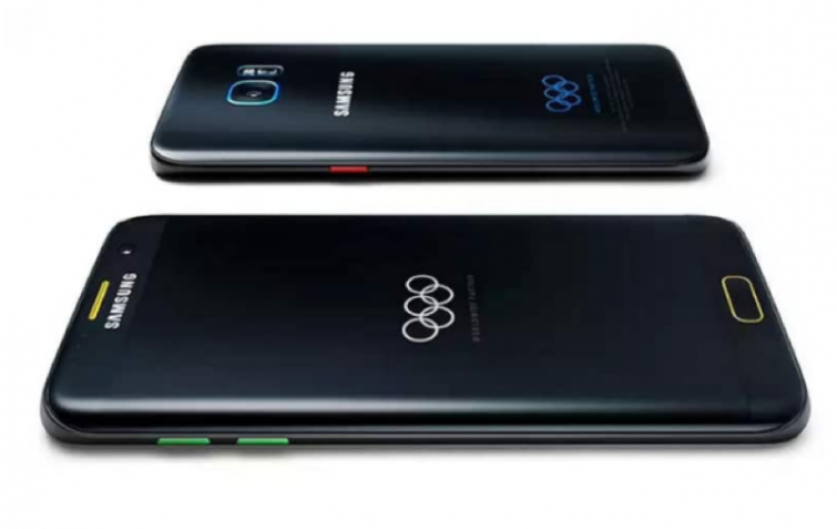 Image 1 : Samsung dévoile une édition "jeux Olympiques" du Galaxy S7 Edge