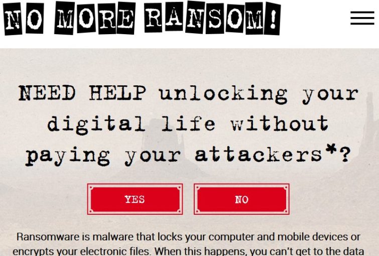 Image 1 : No More Ransom : tous unis contre ces fichus ransomwares