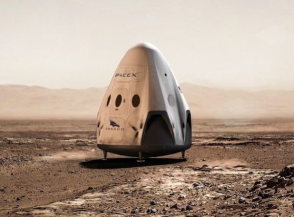 Image 1 : SpaceX présente ses plans pour envoyer la capsule Red Dragon sur Mars