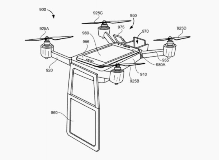 Image 1 : Google veut mettre des drones dans vos salles de réunion