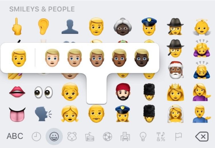 Image 1 : iOS 10 : les emojis vont faire dans la diversité
