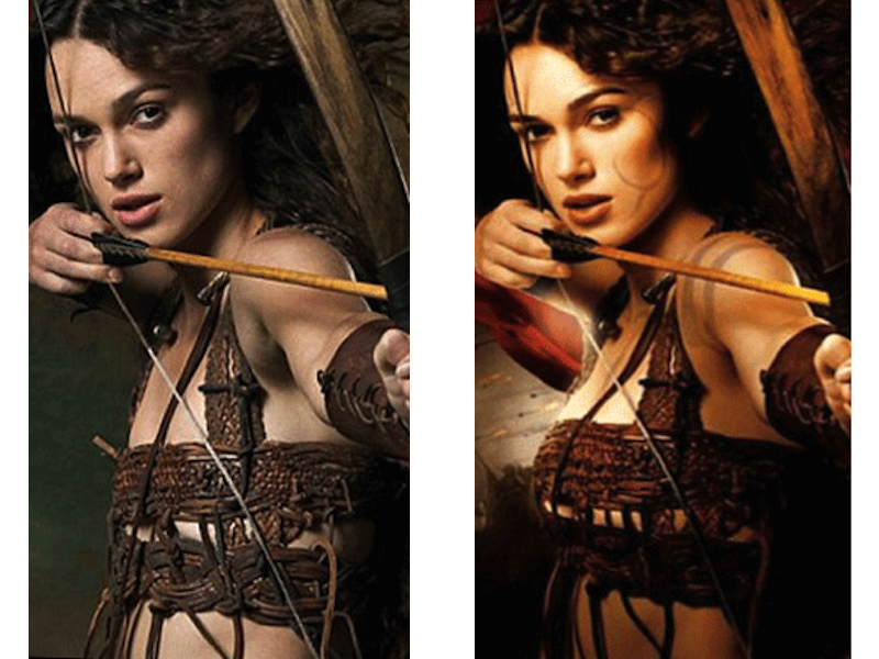 Image 21 : Photoshop : les pires retouches photo démontées