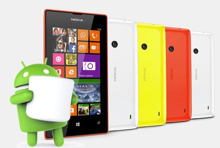 Image 1 : Android 6.0.1 sur un Lumia 525 ? C'est possible, il l'a fait