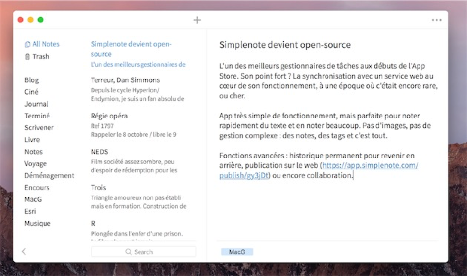 simplenote email simplenote email