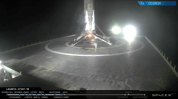 Image 1 : SpaceX : un sixième succès sur le lancement de Falcon 9