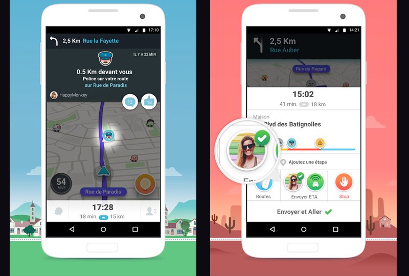 Image à la une de Waze : pour afficher les radars, rien ne vaut la version pirate