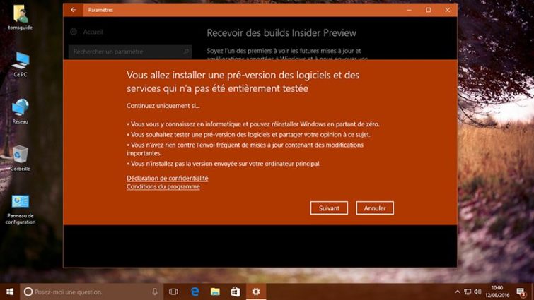 Image 2 : Windows 10 : la première bêta de Redstone 2 est déjà là