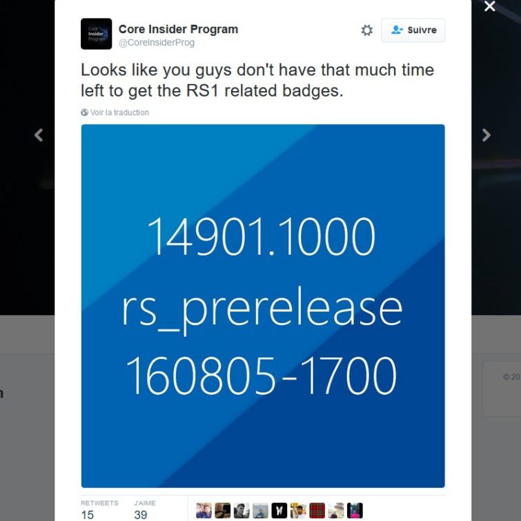 Image 2 : Windows 10 : Redstone 2 déjà disponible dans les prochains jours ?