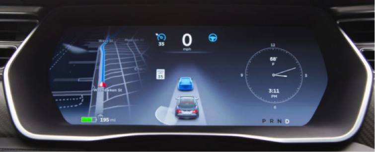 Image 1 : Le système Autopilot de Tesla se basera beaucoup plus sur les radars