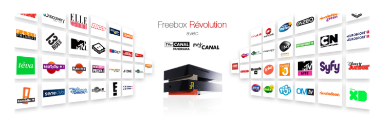 Image 1 : Free ajoute les chaînes Canaslat à sa Box, mais augmente aussi son prix