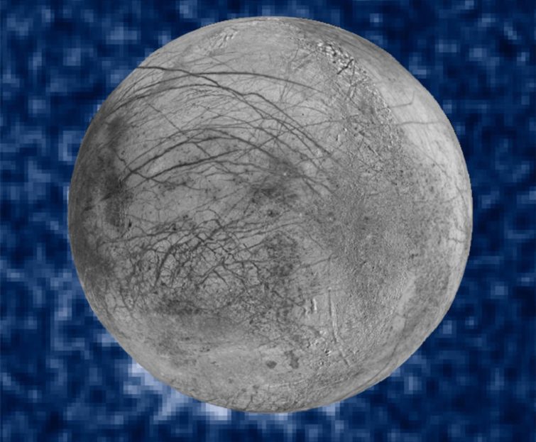 Image 1 : La Nasa aurait repéré de nouveaux geysers d’eau sur Europa