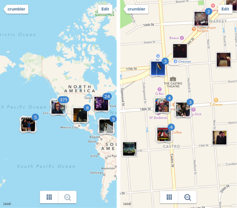 Image 2 : Instagram abandonne la fonctionnalité « Photo Maps »