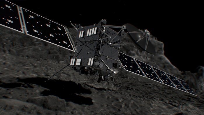 Image 1 : Suivez en direct l’atterrissage de Rosetta sur la comète Tchouri