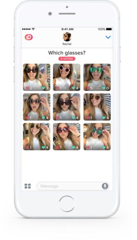 Image 2 : Tinder Stacks : la nouvelle application de sondage pour iMessages
