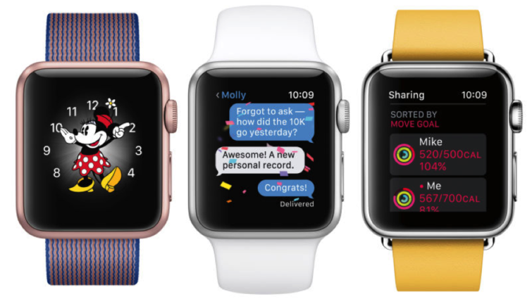 Image 1 : La mise à jour WatchOS 3 enfin disponible pour les Apple Watch