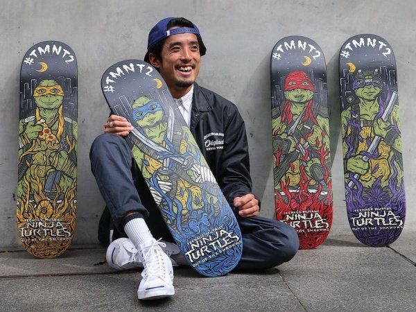 Image 1 : Les skateboards Tortues Ninja sont cools