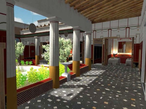 Image à la une de Pompei avant la catastrophe reconstituée en 3D