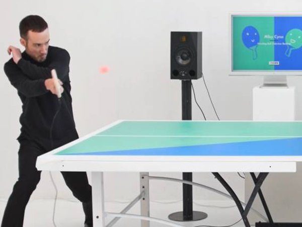 Image 1 : Ping-pong FM : la table qui ajoute de la musique à vos coups