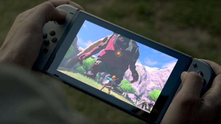 Image 1 : L'écran de la Nintendo Switch serait bel et bien tactile