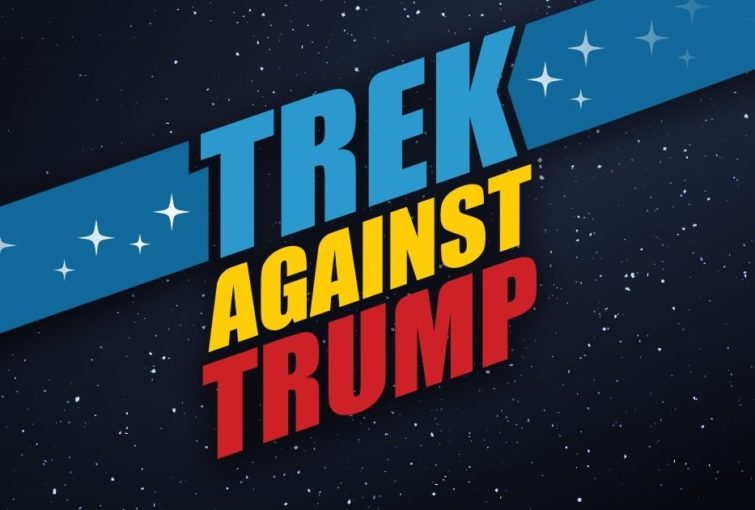 Image 1 : Le casting de Star Trek appelle à voter contre Donald Trump