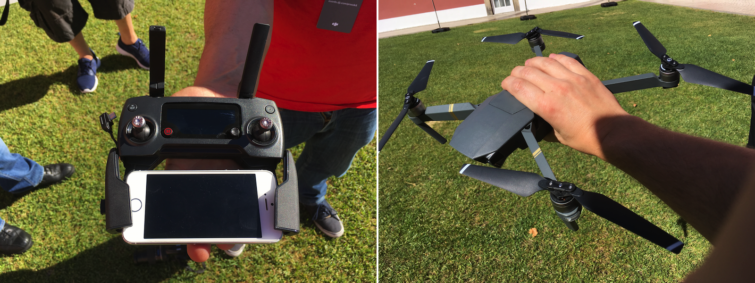 Image 2 : Mavic Pro : on a joué avec le petit drone de DJI