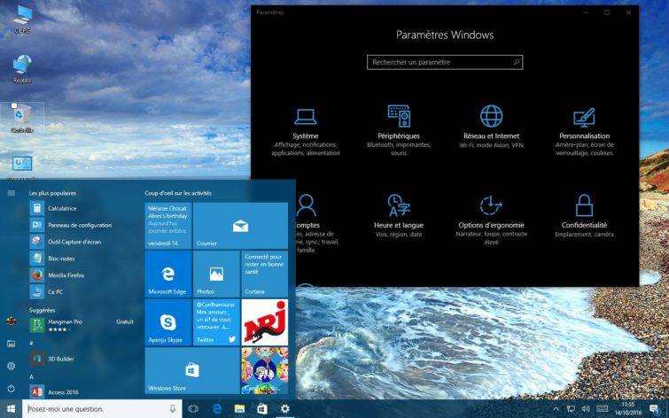 Image 1 : Windows 10 : la build 14946 réserve enfin de vraies surprises