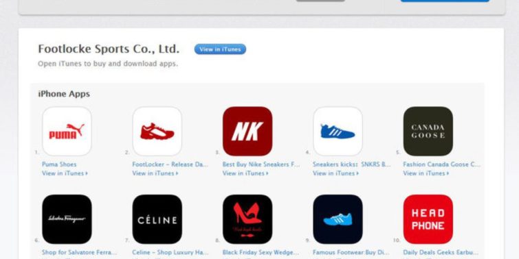 Image 1 : Apple fait le ménage dans son App Store et vire les fausses applications de shopping