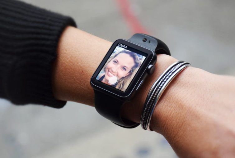 Image 1 : CMRA : un bracelet pour prendre des photos avec son Apple Watch