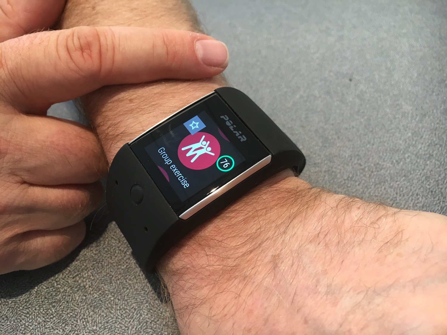 Test de la montre connectée Polar M600