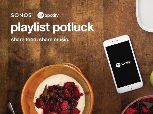 Image 1 : Potluck : Spotify et Sonos font la playlist du repas de Noël