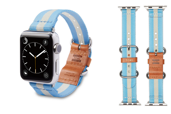 Image 2 : TOMS : achetez un bracelet pour l'Apple Watch et offrez 1 an d'électricité