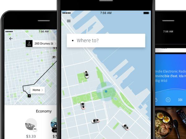 Image 1 : Uber utilise le téléphone de vos amis comme adresse de destination