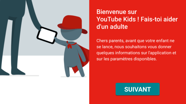 Image 2 : L’application YouTube Kids débarque enfin en France