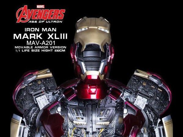 Image 1 : La plus belle réplique de l'armure d'Iron Man intègre 46 moteurs