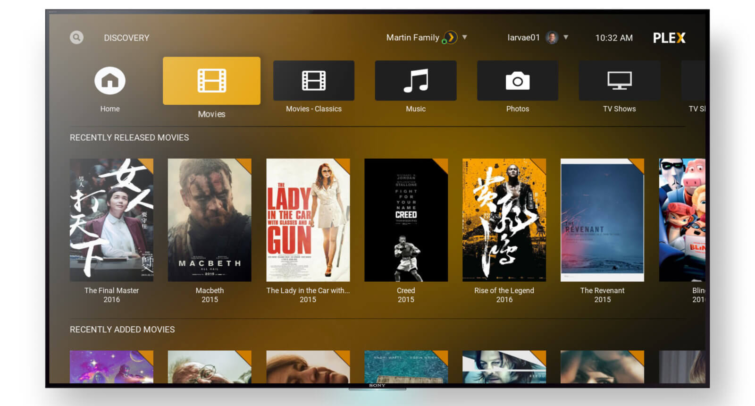 Image 2 : Plex offre son Media Player mobile et investit Kodi