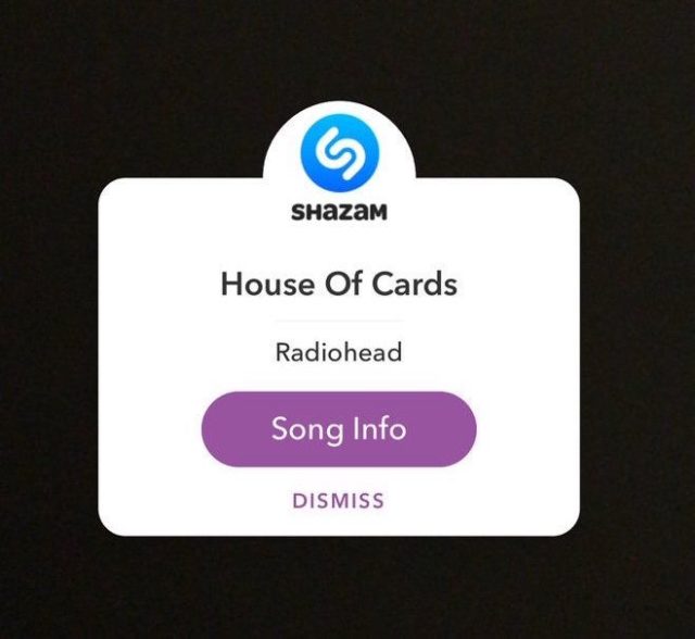 Image 1 : Shazam débarque dans Snapchat